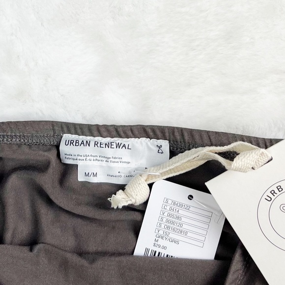 NWT Urban Renewal Remnants Slinky Side Ruched Tube Top - Picture 5 of 6